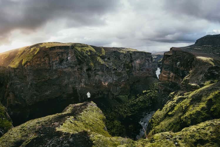 Markarfljótsgljúfur Canyon,  Laugavegur Trail