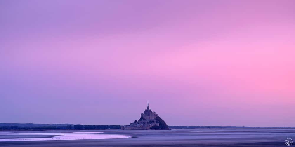 Mont Saint-Michel sunset
