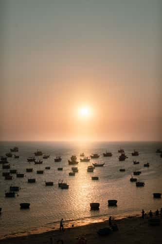 Mui Ne Fishing Village Sunrise View