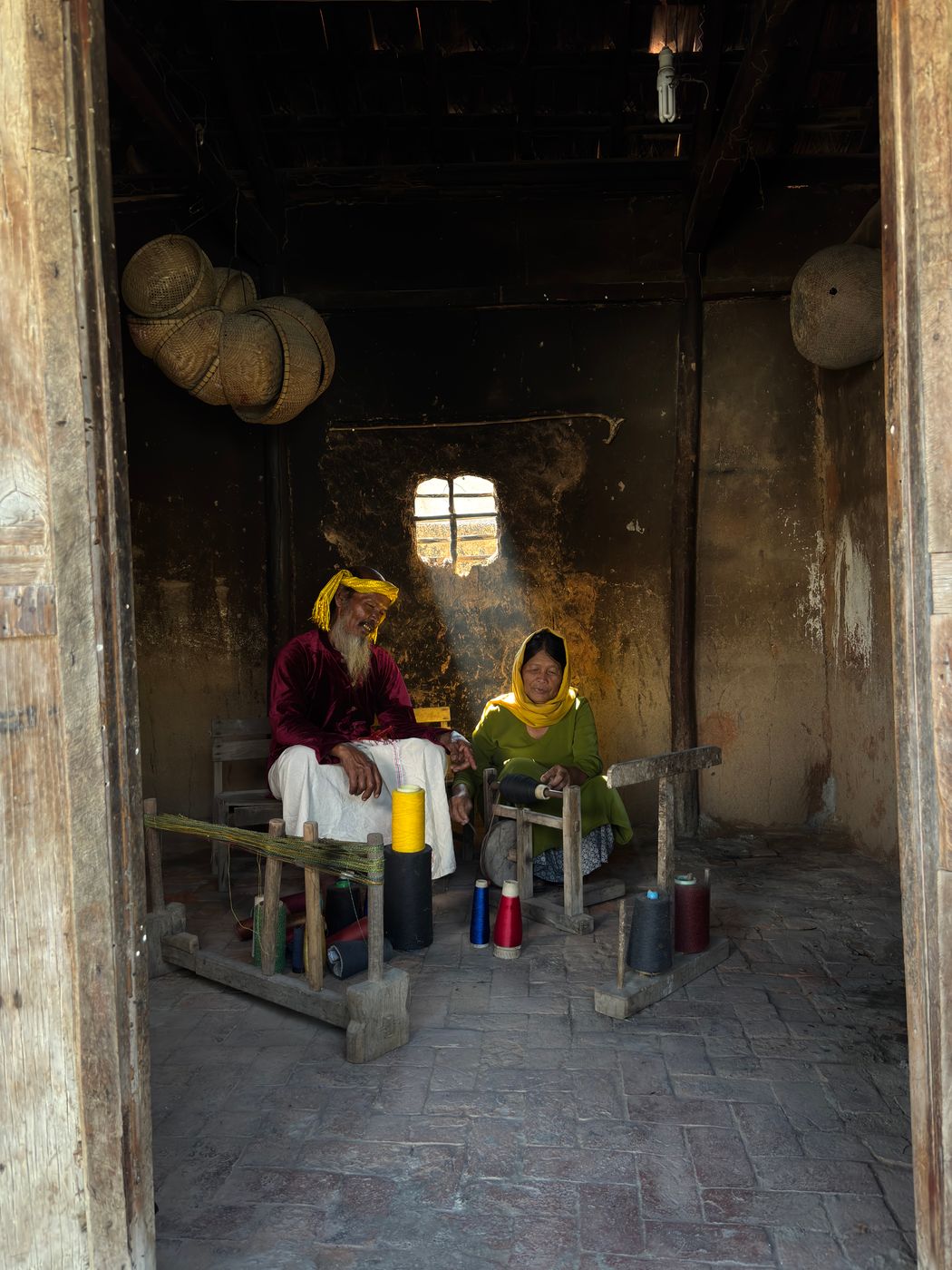 My Nghiep Cham Brocade Weaving Village, Vietnam