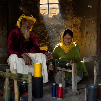 My Nghiep Cham Brocade Weaving Village, Vietnam