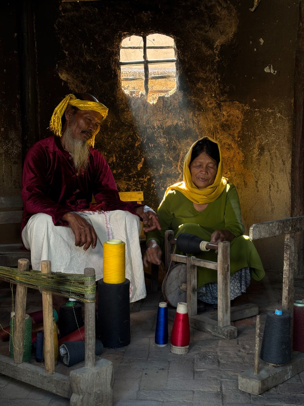My Nghiep Cham Brocade Weaving Village, Vietnam