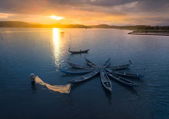 O Loan Lagoon Boat Mooring Area