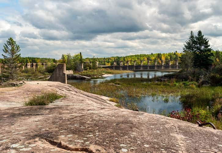 Old Pinawa Dam