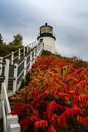 Owls Head Lighthouse Knox County, Maine