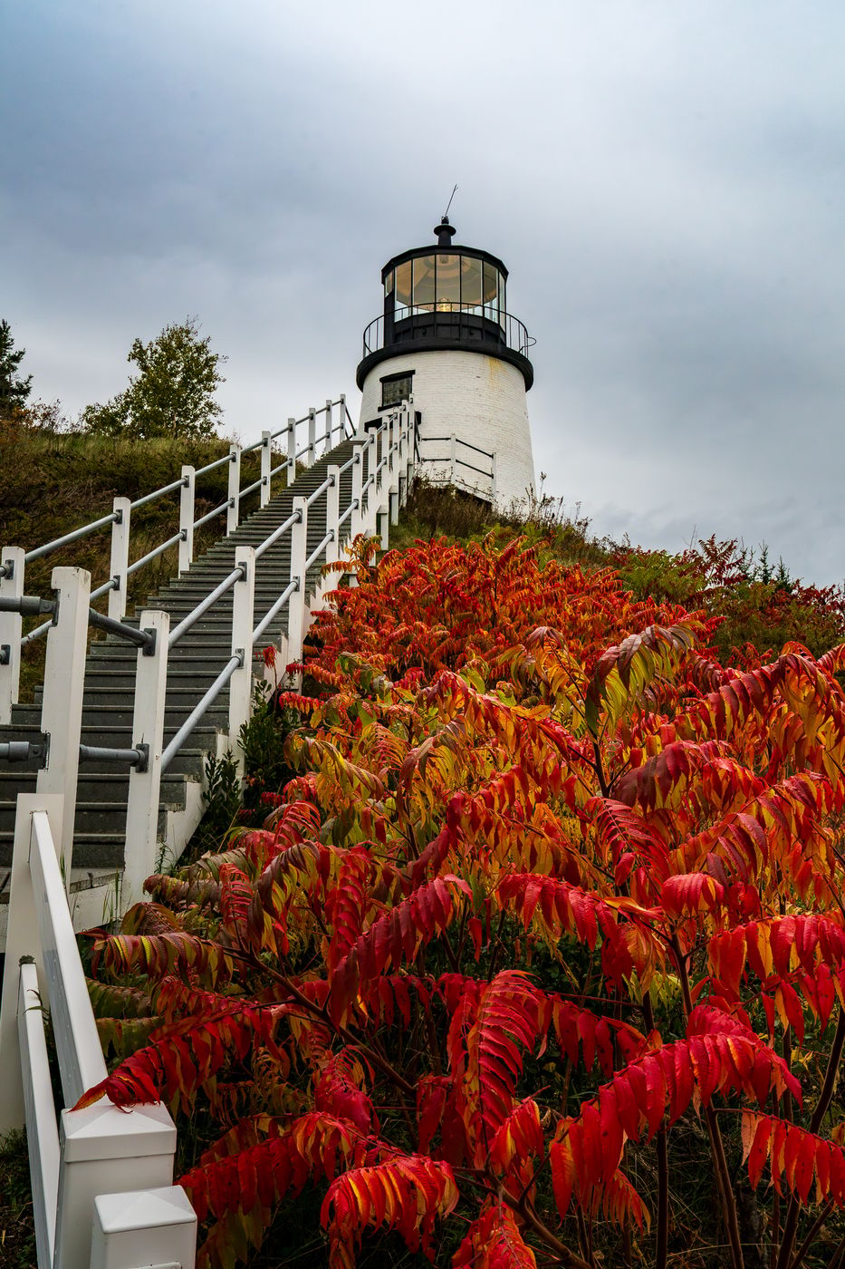 Owls Head Lighthouse Knox County, Maine, USA