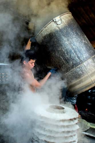 Phu Long Town - Traditional Banh Hoi Craft Village