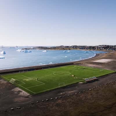 Qeqertarsuaq Football Pitch, Greenland