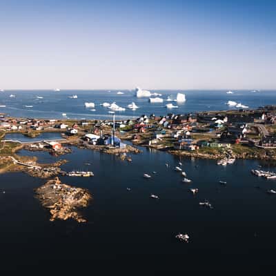 Qeqertarsuaq Harbor, Greenland