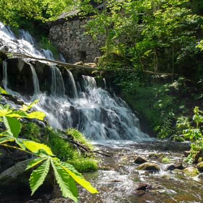 Rattle Wasserfall, Sweden