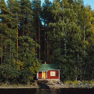 Red House in Oravi, Finland
