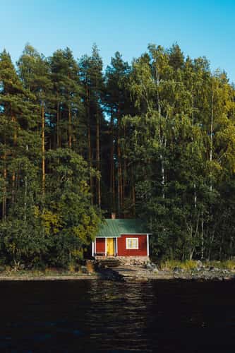 Red House in Oravi