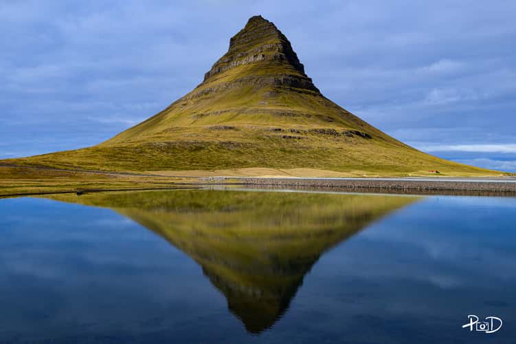 Reflection pool at Kirkjufell
