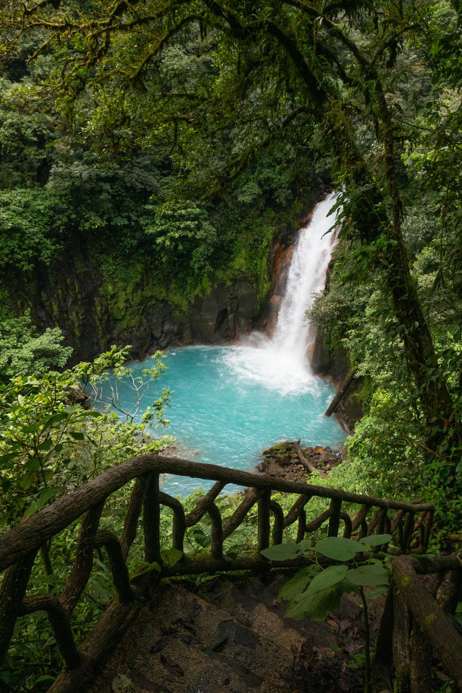 Rio Celeste Waterfall, Tenorio Volcano National Park, Costa Rica