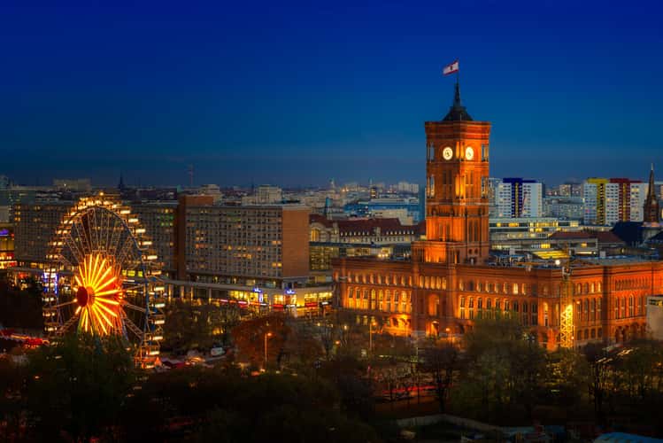 Rotes Rathaus from Berliner Dom