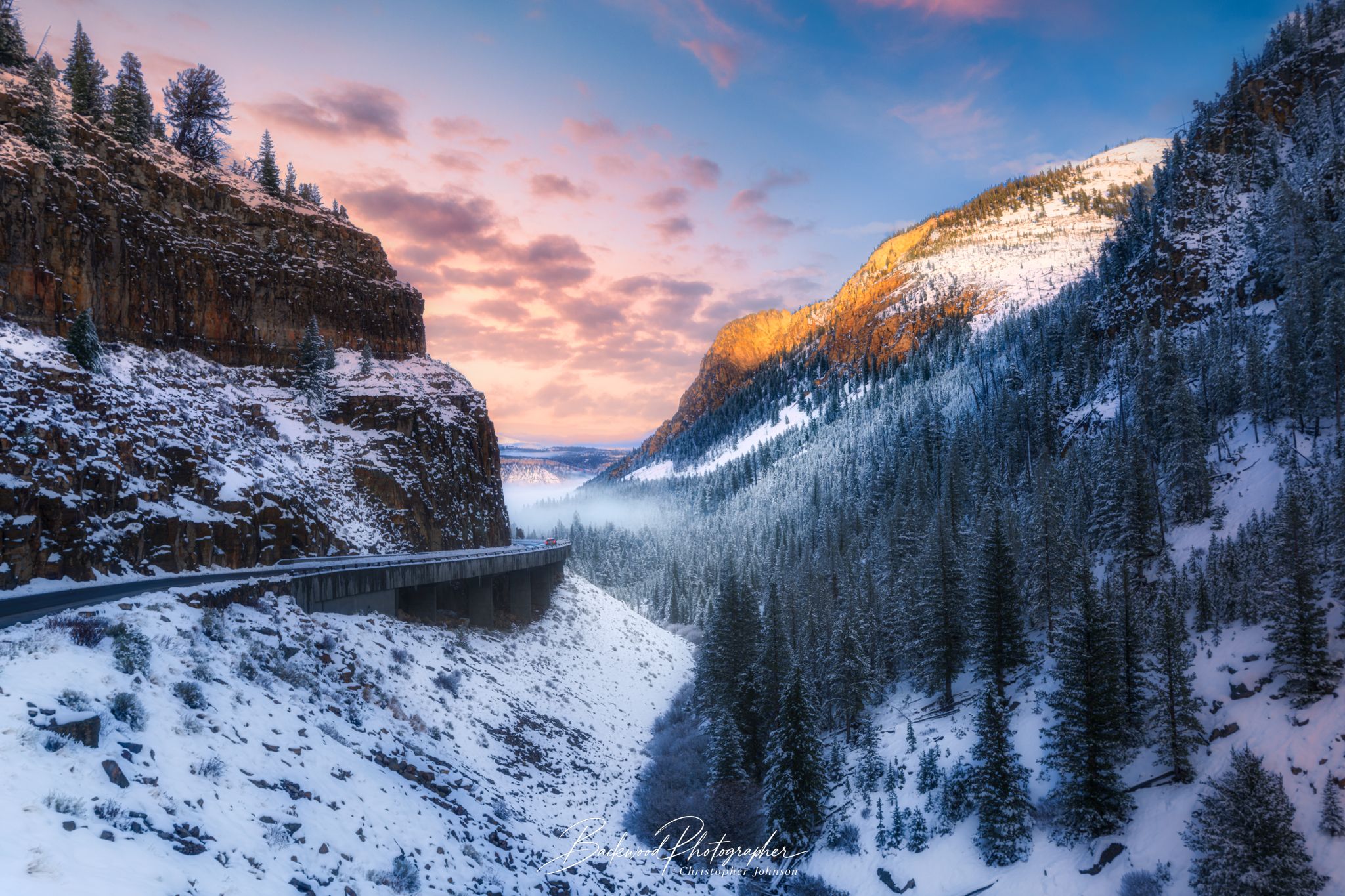 Rustic Falls, USA