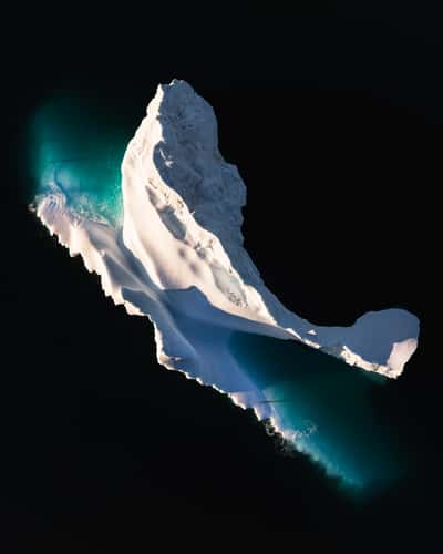 South Disco Island Icebergs