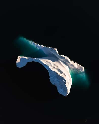 South Disco Island Icebergs