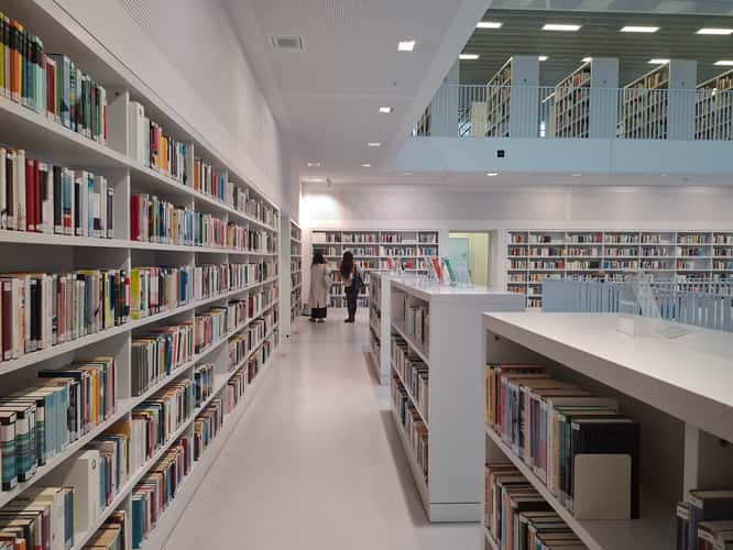 Inside City Library, Stuttgart