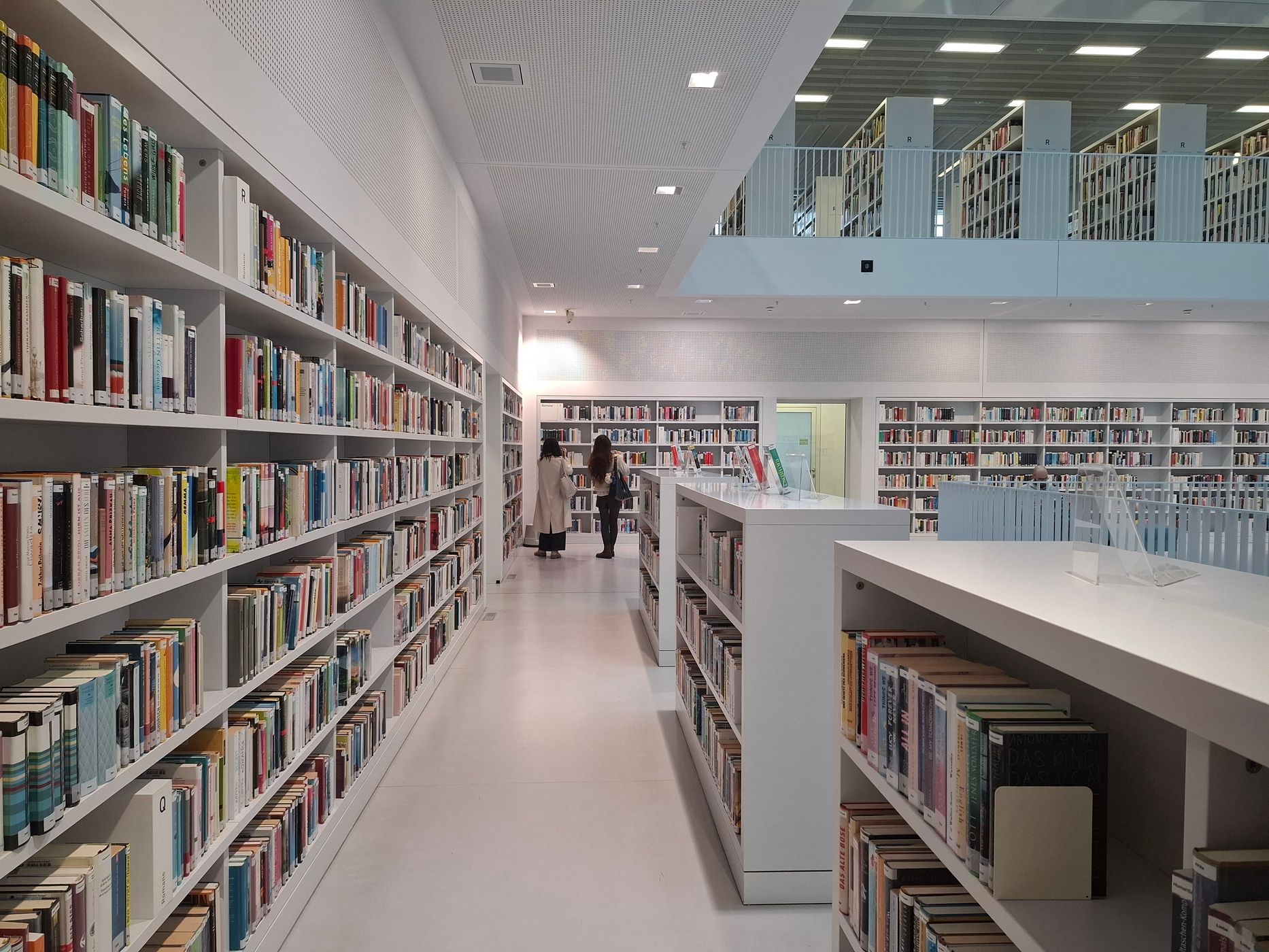 Inside City Library, Stuttgart, Germany