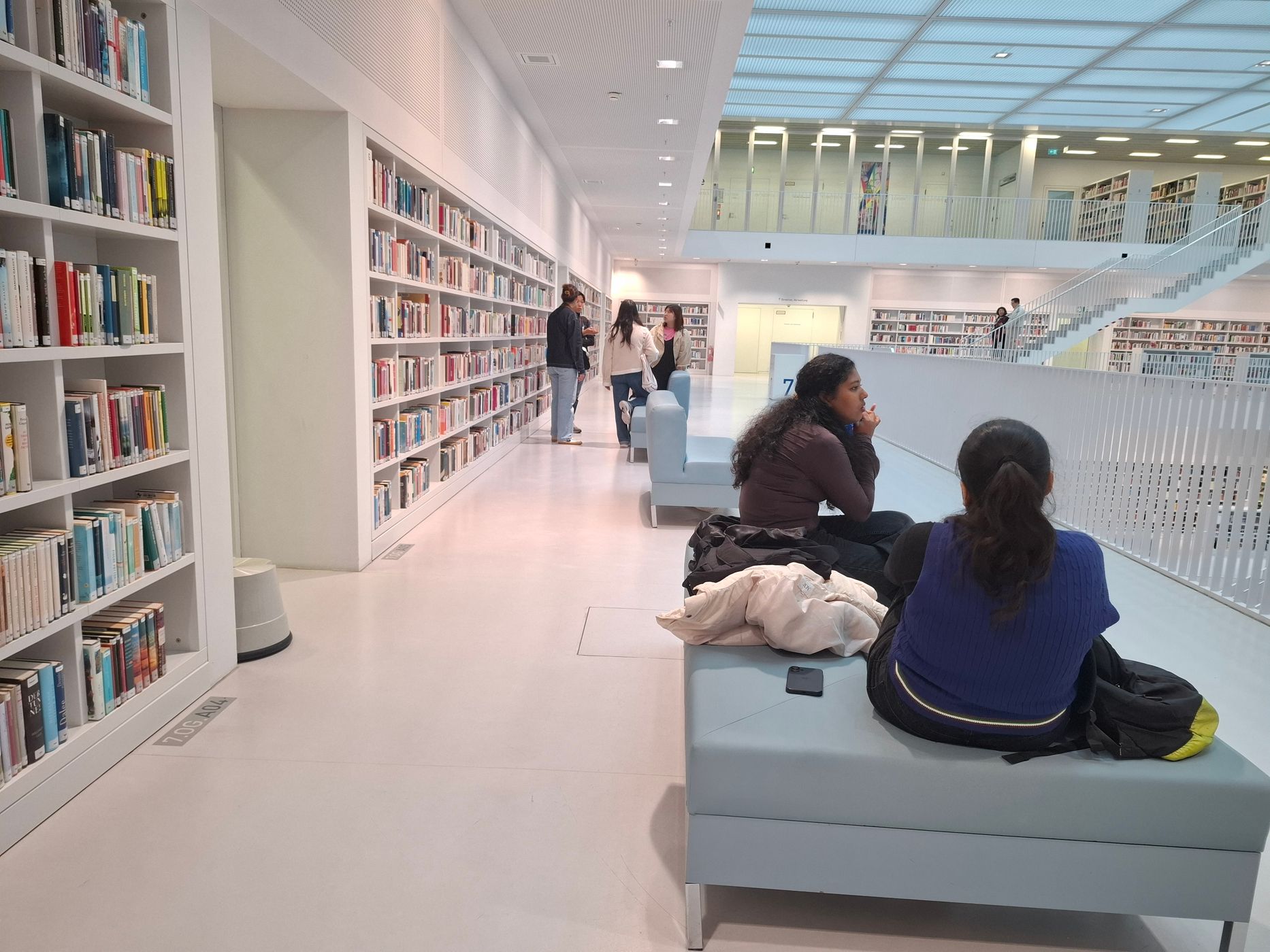 Inside City Library, Stuttgart, Germany