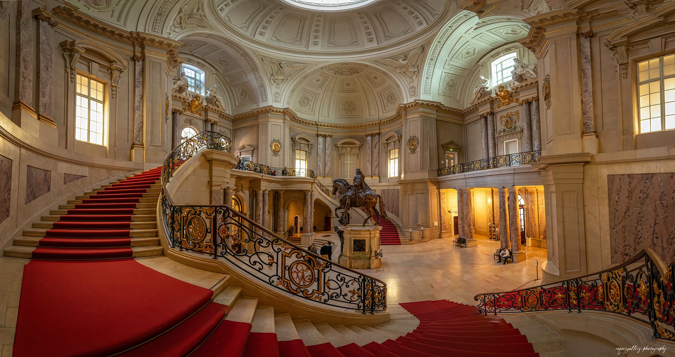 Staircase inside Bode Museum, Berlin, Germany