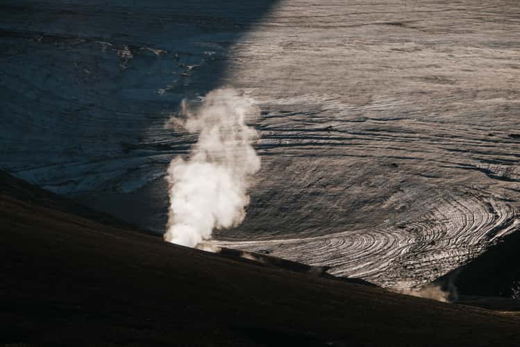 Steams and glaciers, Laugavegur Trail