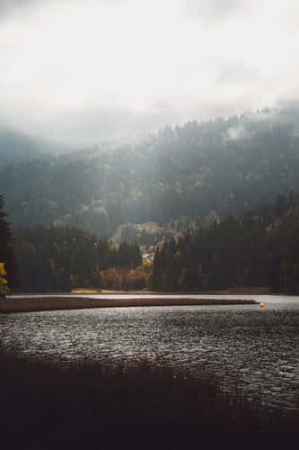 Stümpfling, as seen from the Spitzingsee entrance