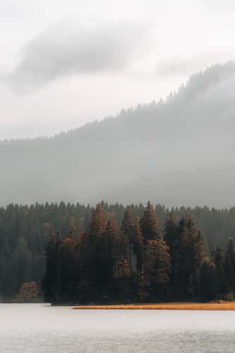 Stümpfling, as seen from the Spitzingsee entrance