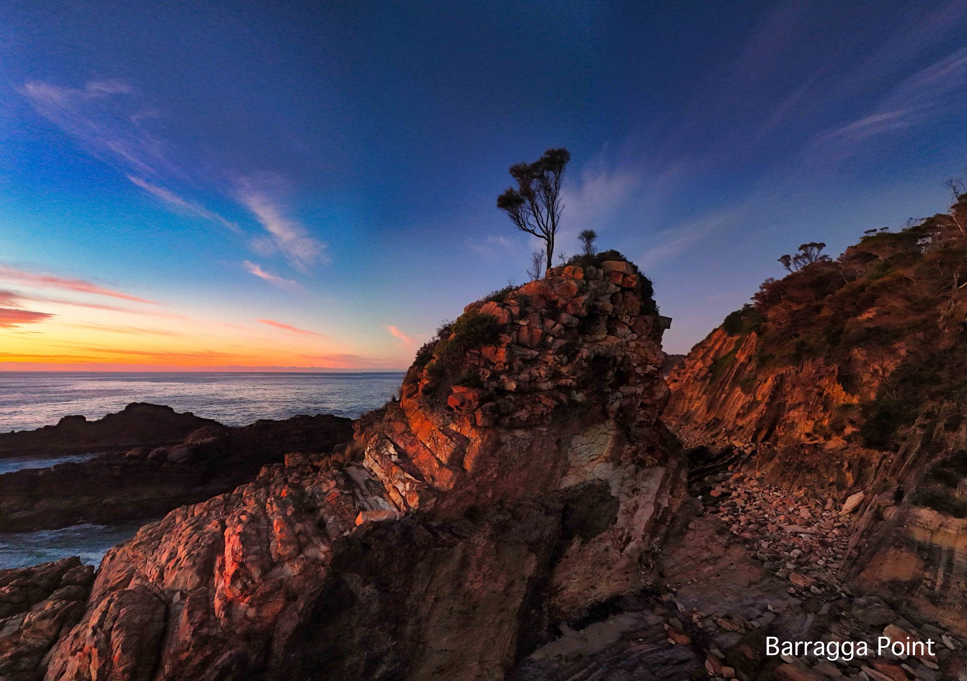 Sunrise Barragga Point, NSW, Australia