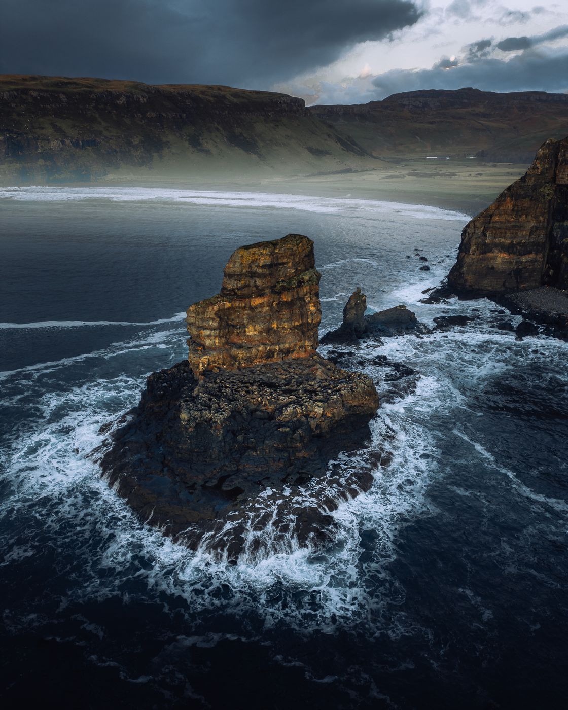 Talisker Bay Stack, United Kingdom