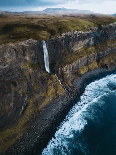 Talisker Bay Waterfall