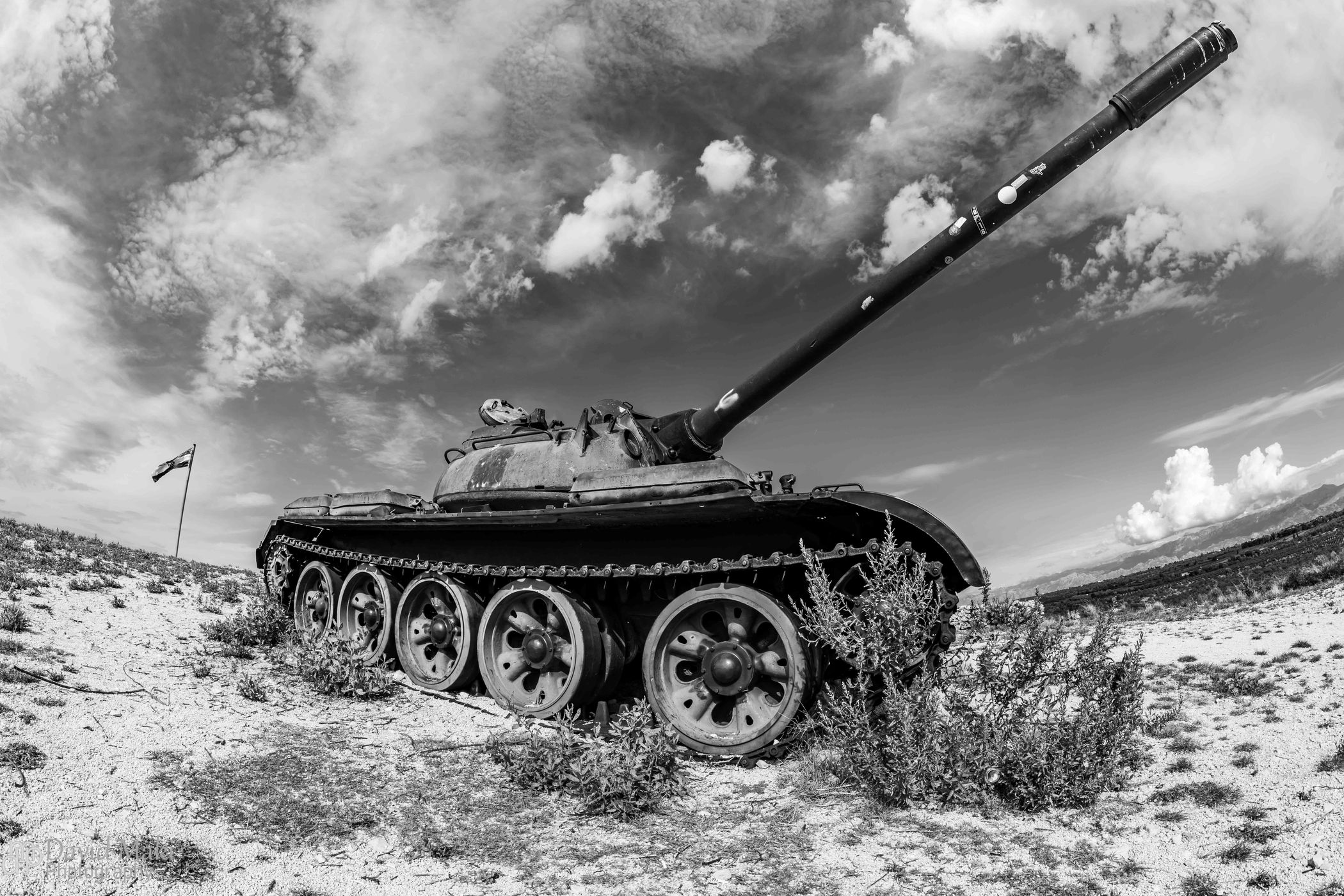 Tank from Operation Leap, Croatia