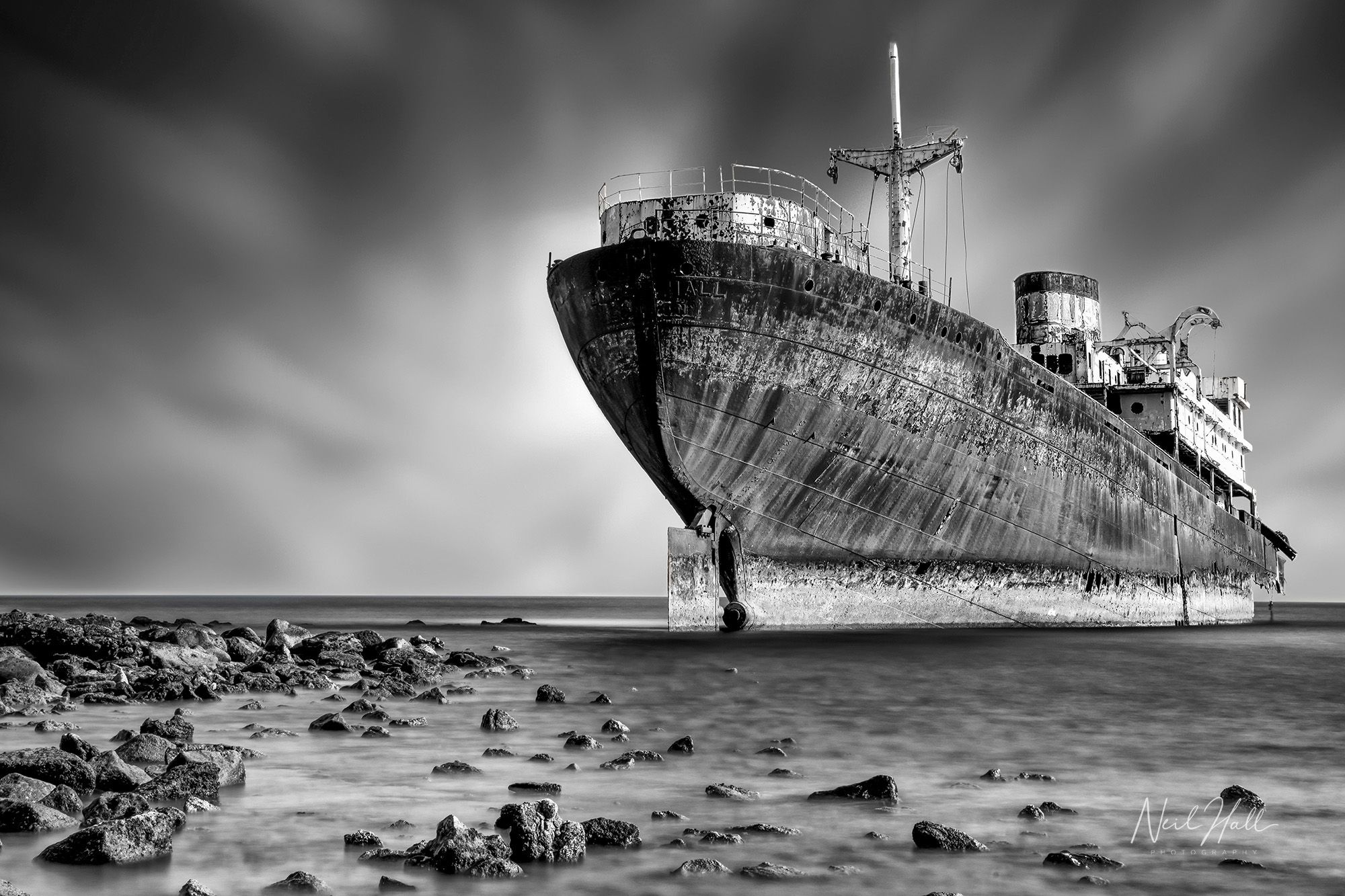 Telamon shipwreck, Arricife,Lanzarote,Spain, Spain