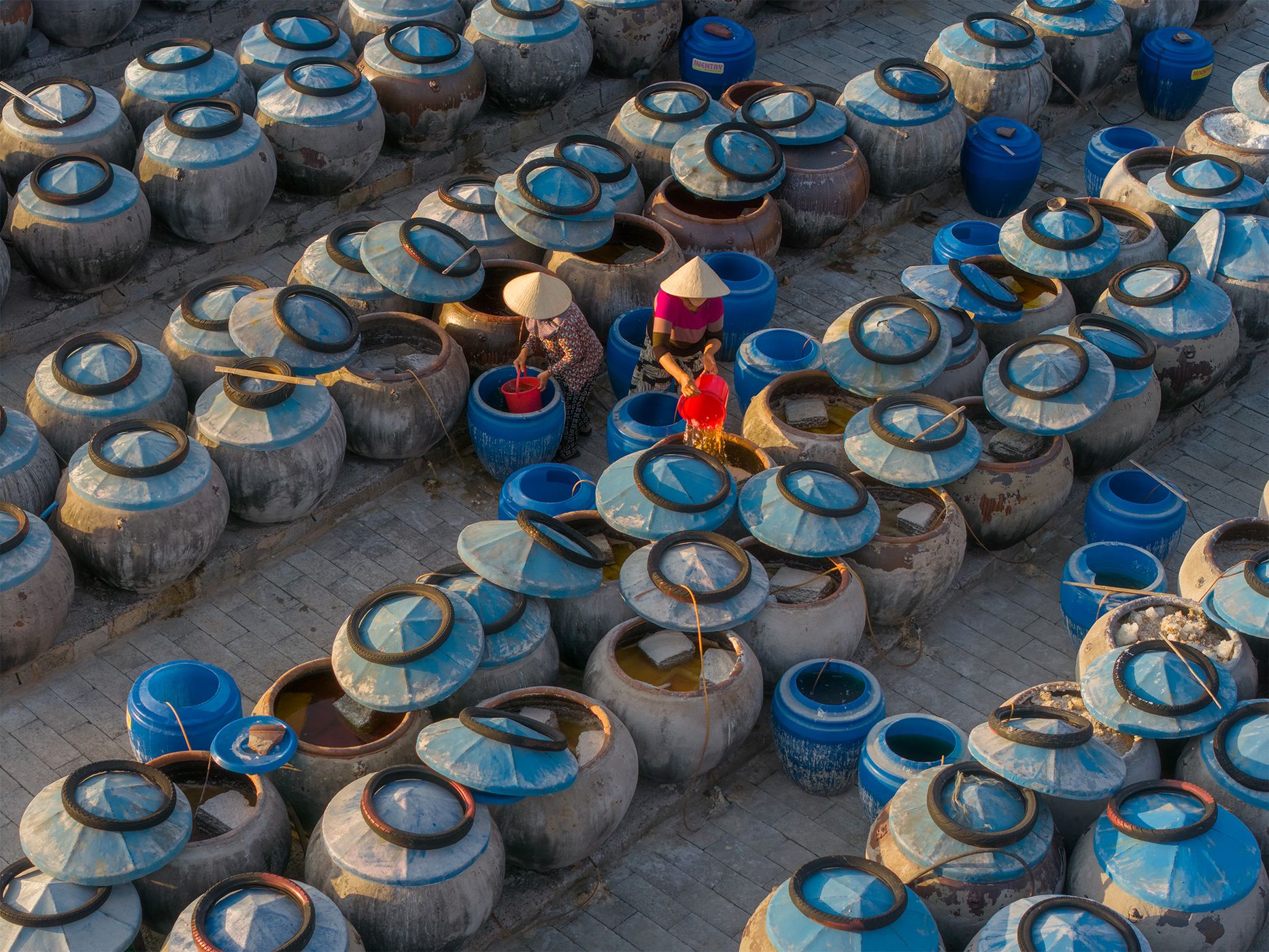 Di Muoi Tiep Fish Sauce Facility, Vietnam