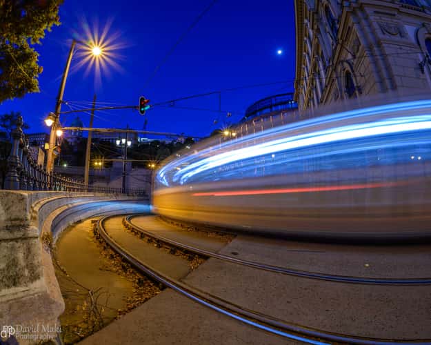 Tram Tunnel Under Chain Bridge at Clark Adam