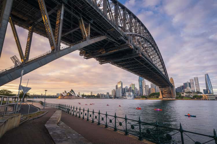 Under Sydney Harbour Bridge, Sydney Harbour, Sydney