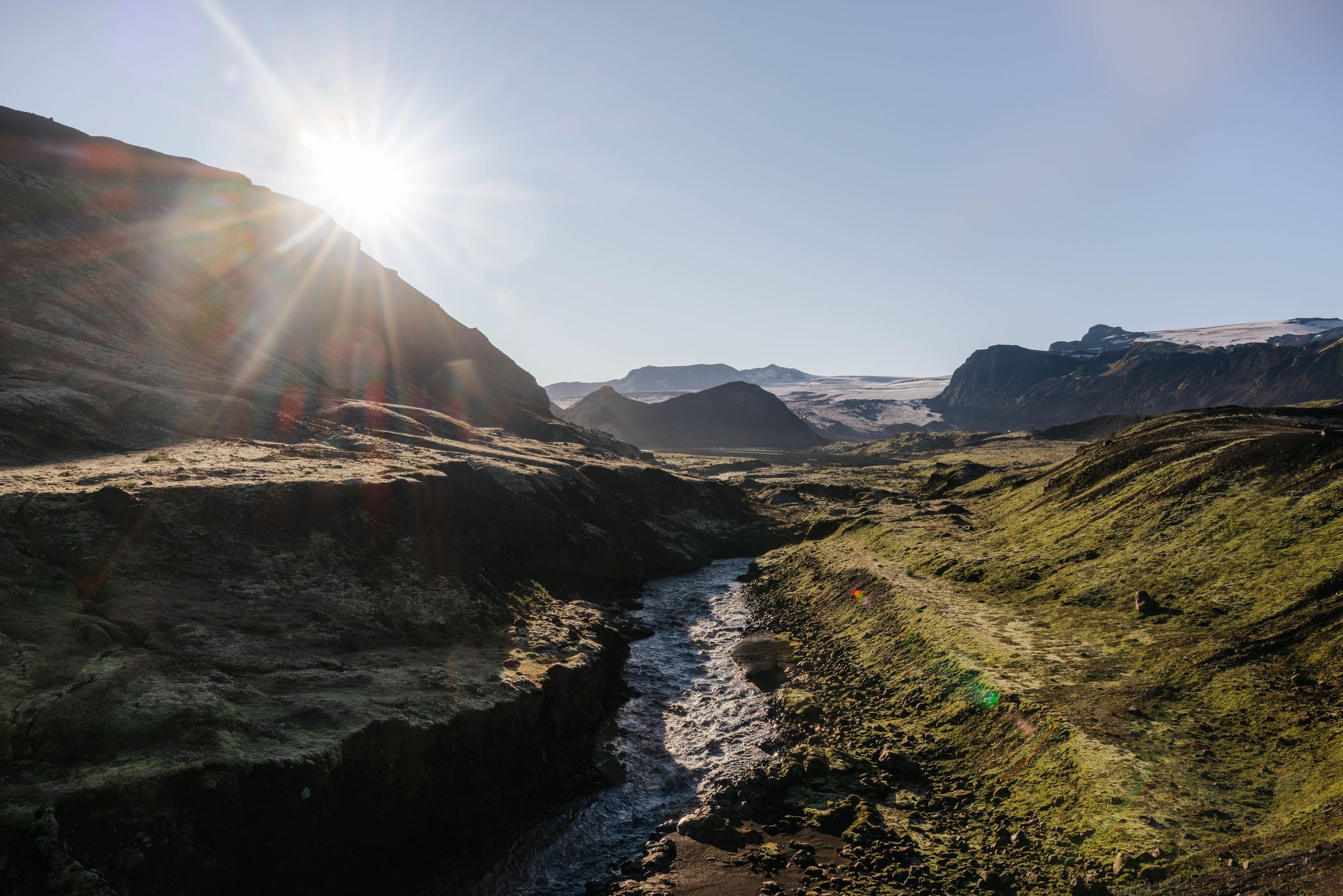 Valley near Emstrur, Laugavegur Trail, Iceland
