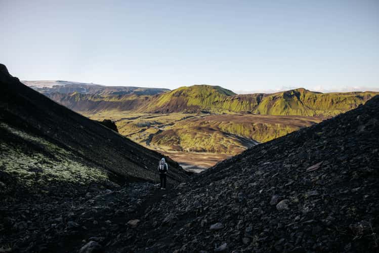 Valley views near Emstrur, Laugavegur Trail