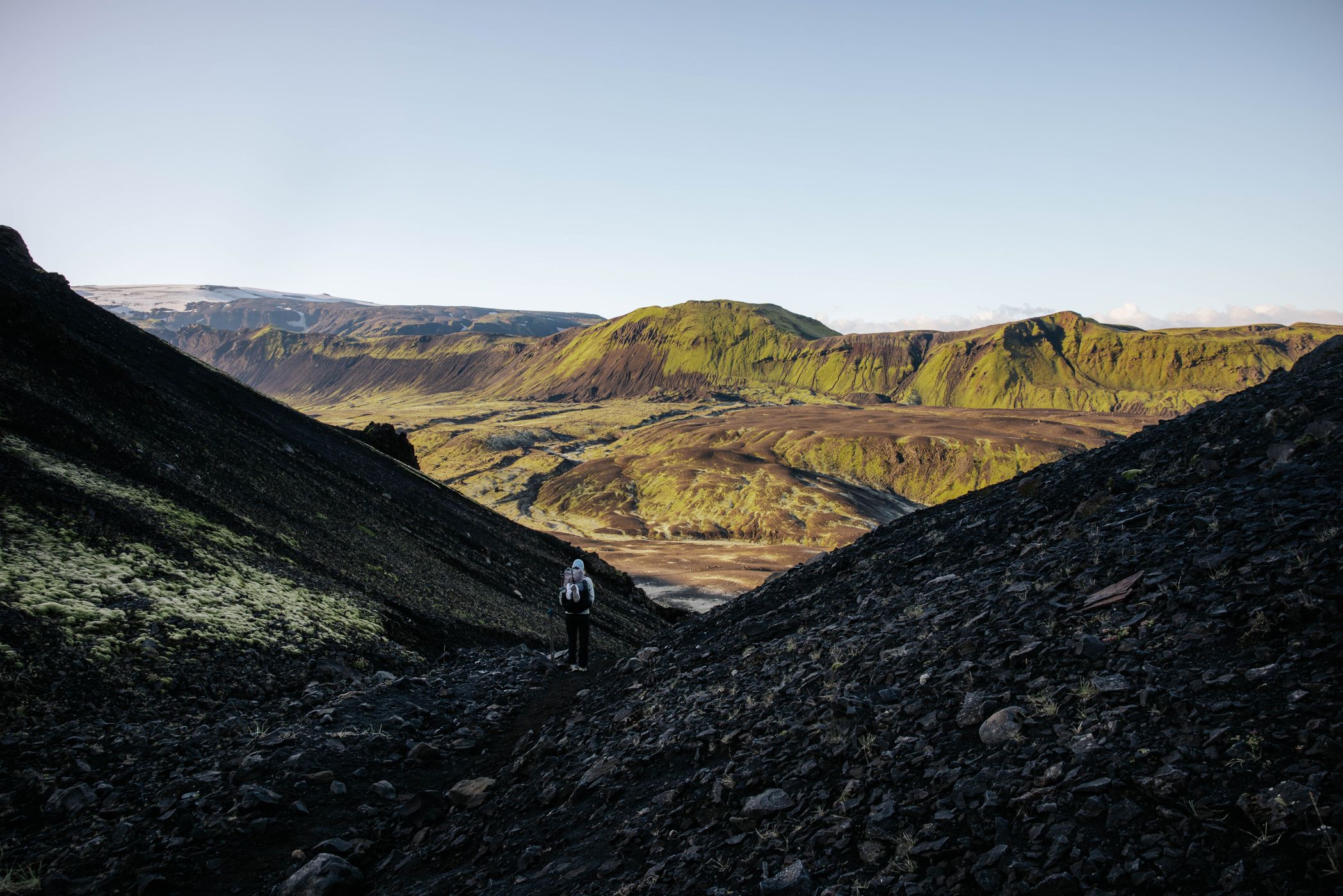Valley views near Emstrur, Laugavegur Trail, Iceland