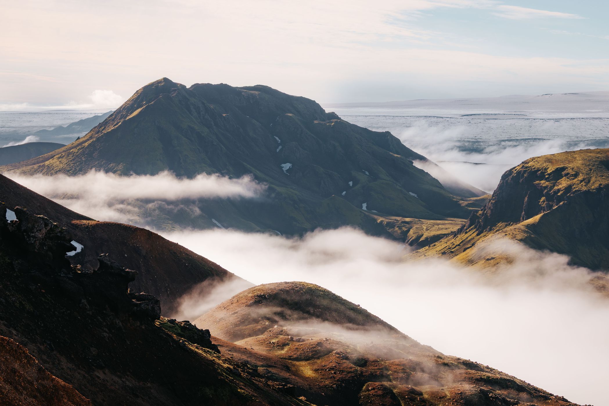 Valley views to Alftavatn, Laugavegur Trail, Iceland