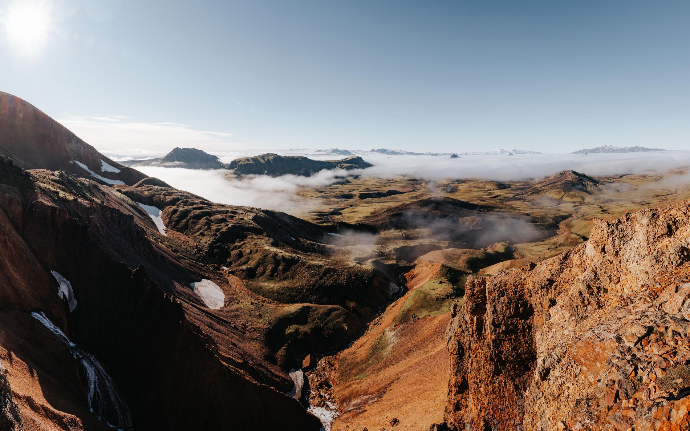 Valley views to Alftavatn, Laugavegur Trail, Iceland
