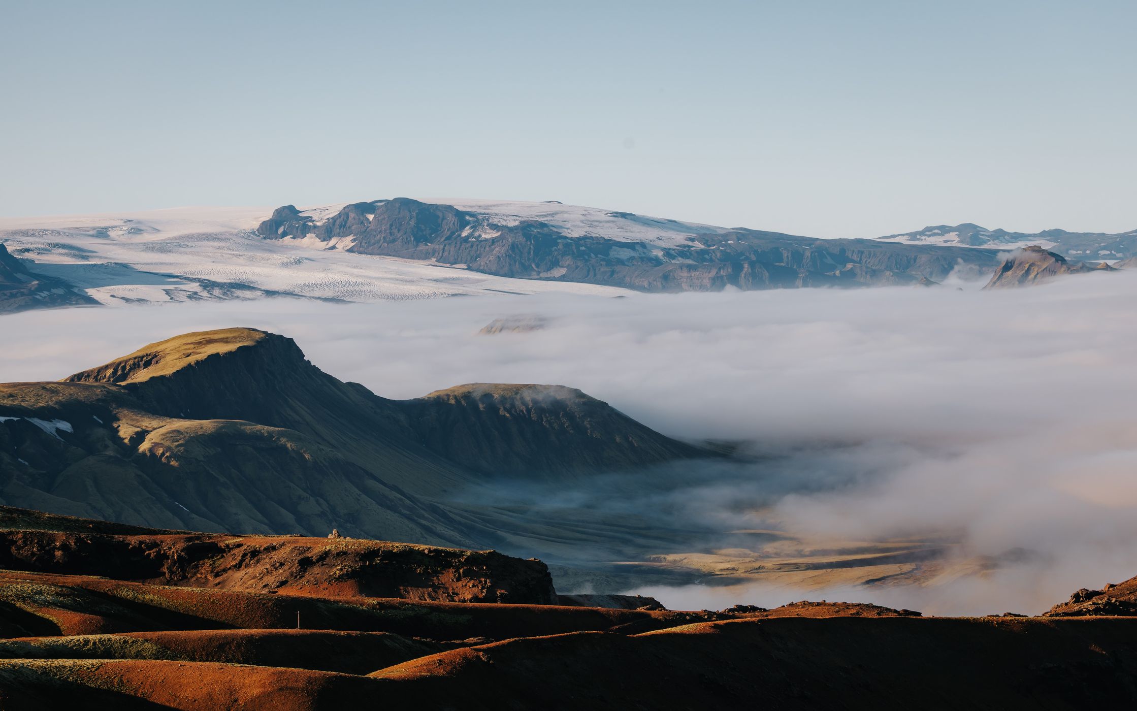 Valley views to Alftavatn, Laugavegur Trail, Iceland