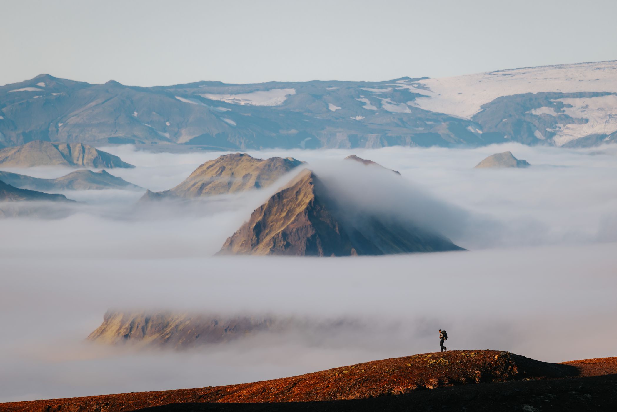 Valley views to Alftavatn, Laugavegur Trail, Iceland