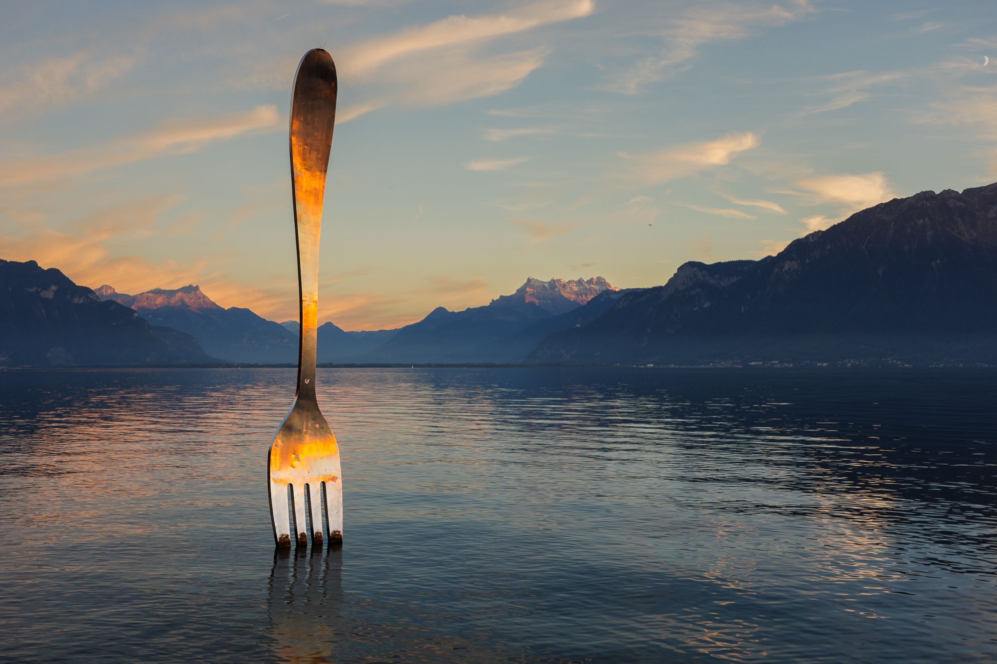 Vevey Fork, Switzerland
