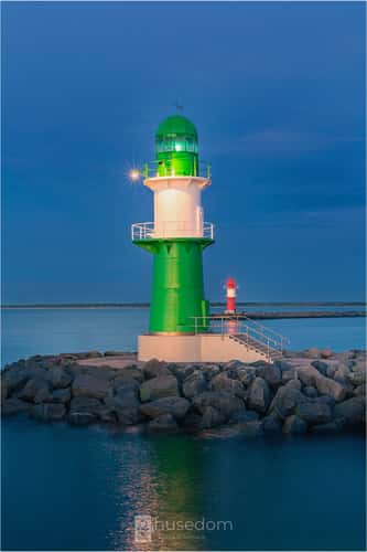 View of Ostmole, Warnemünde
