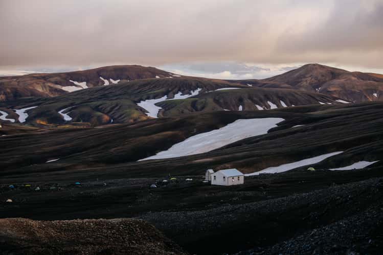 Views from Hrafntinnusker saddle, Laugavegur