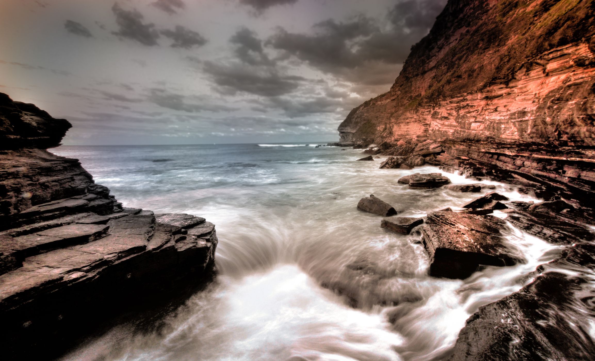 Warriewood Blow Hole, Australia
