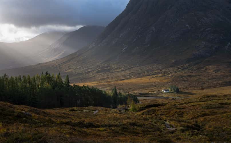 Wee White House, Glencoe (Lagangarbh Hut)