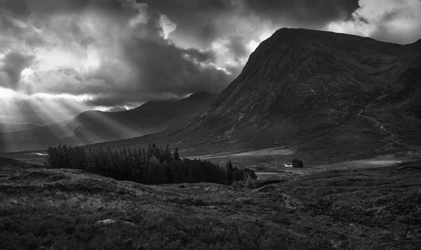 Wee White House, Glencoe (Lagangarbh Hut)